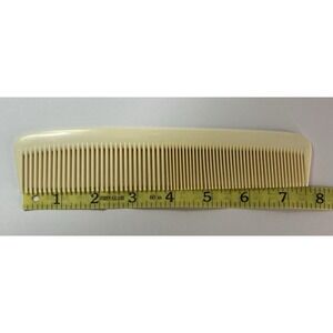 Vintage DuPont Nylon Unbreakable Purse Pocket Comb #326 Approx. 7.5 inch